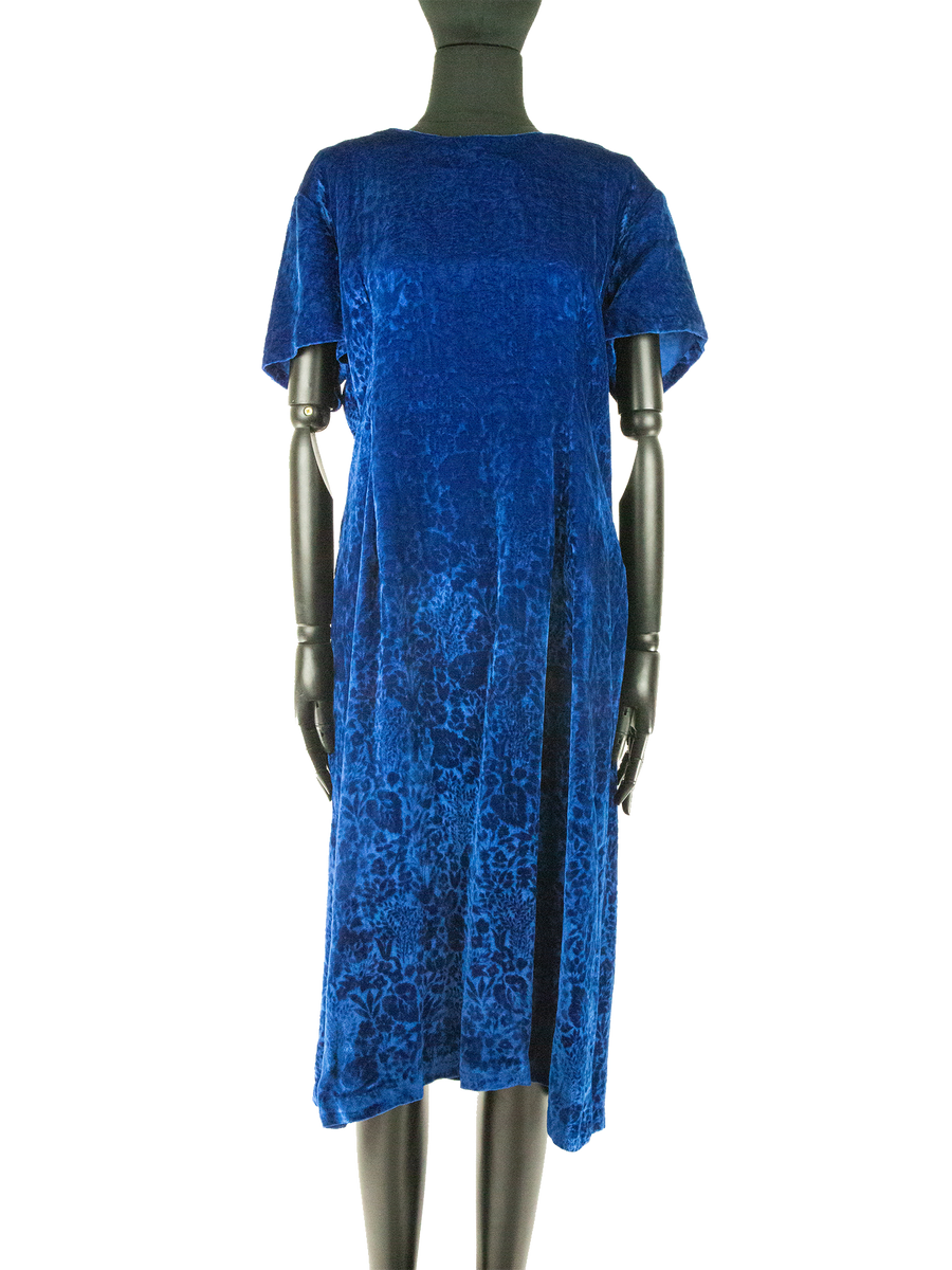 princess polly baby blue dress Elegant Black Velvet Sheath/Column Straight Split Maxi Dress main image 1