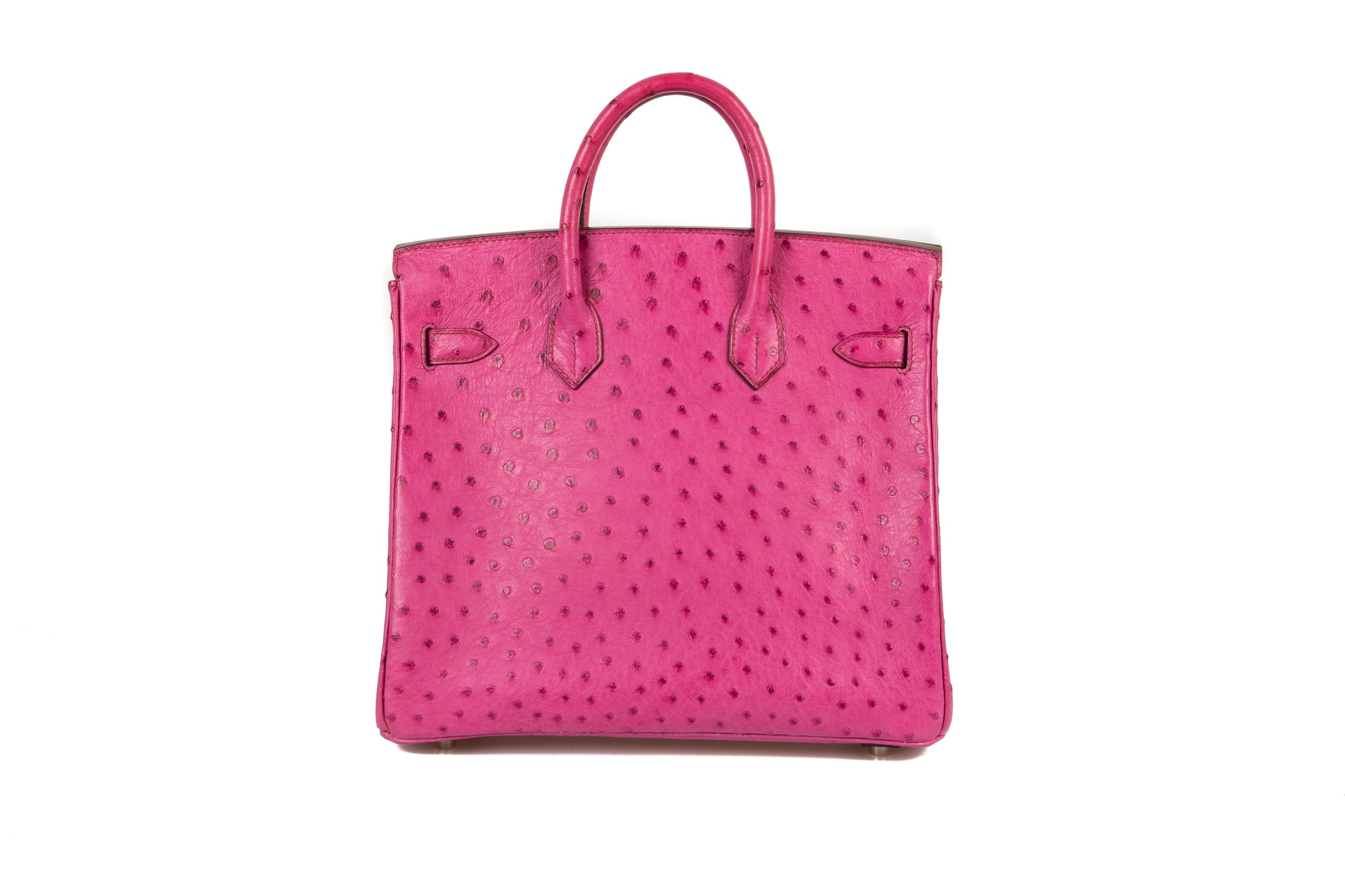 2005 Hermes Fuchsia Pink Ostrich Birkin 28 De L Epoque