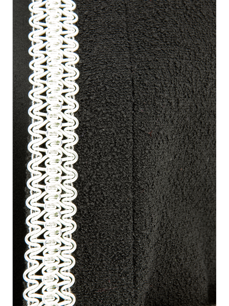 Black Chanel Suit With Scoubidou Braid SS 1994 - De L'Époque