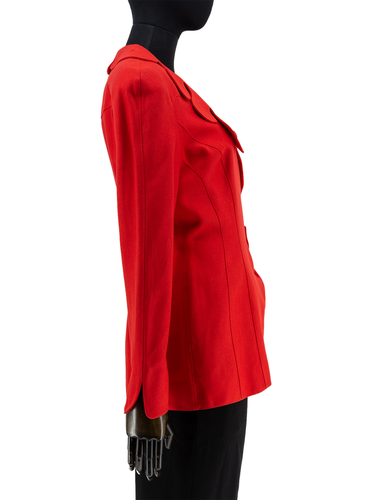 Thierry Mugler Red Jacket - De L'Époque