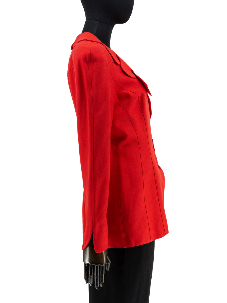 Thierry Mugler Red Jacket - De L'Époque