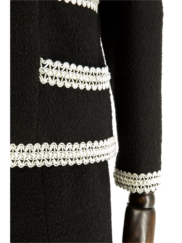 Black Chanel Suit With Scoubidou Braid SS 1994 - De L'Époque