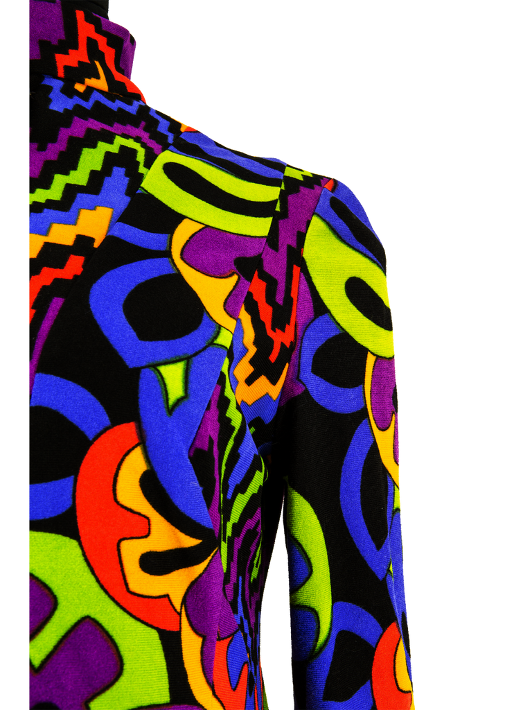 Frank Usher Multicolour Print Dress - De L'Époque