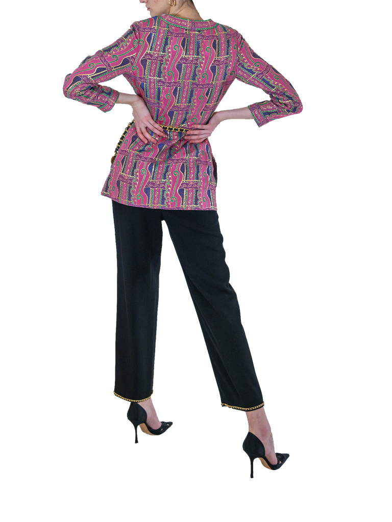 Pink Brocade Jacket - De L'Époque