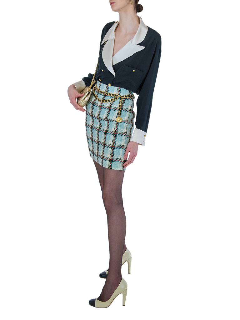 Chanel Double Breasted Blouse - De L'Époque