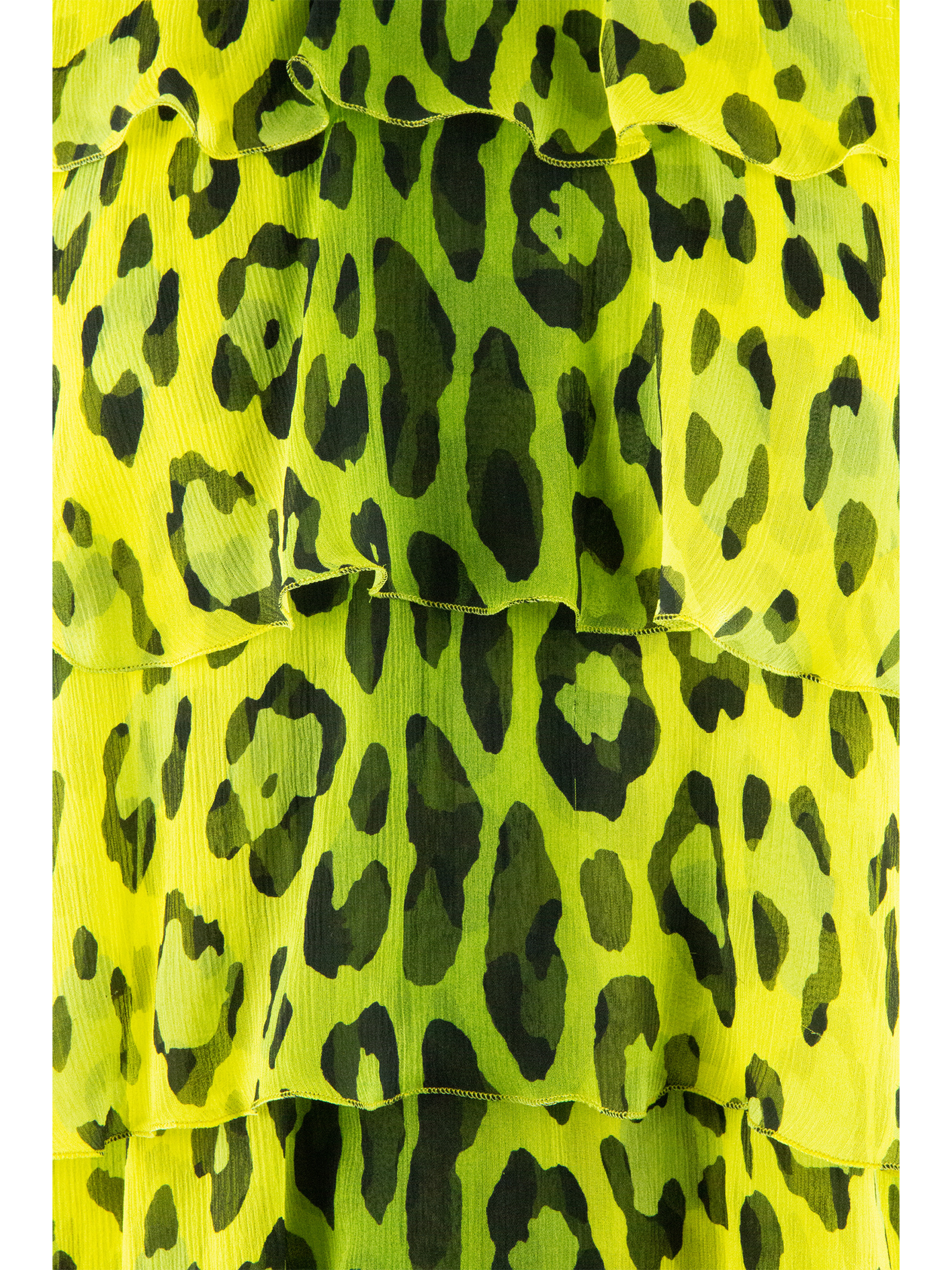 Tom Ford Yellow and Green Leopard Print Dress – De L'Époque