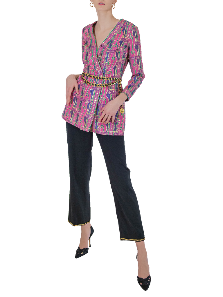 Pink Brocade Jacket - De L'Époque