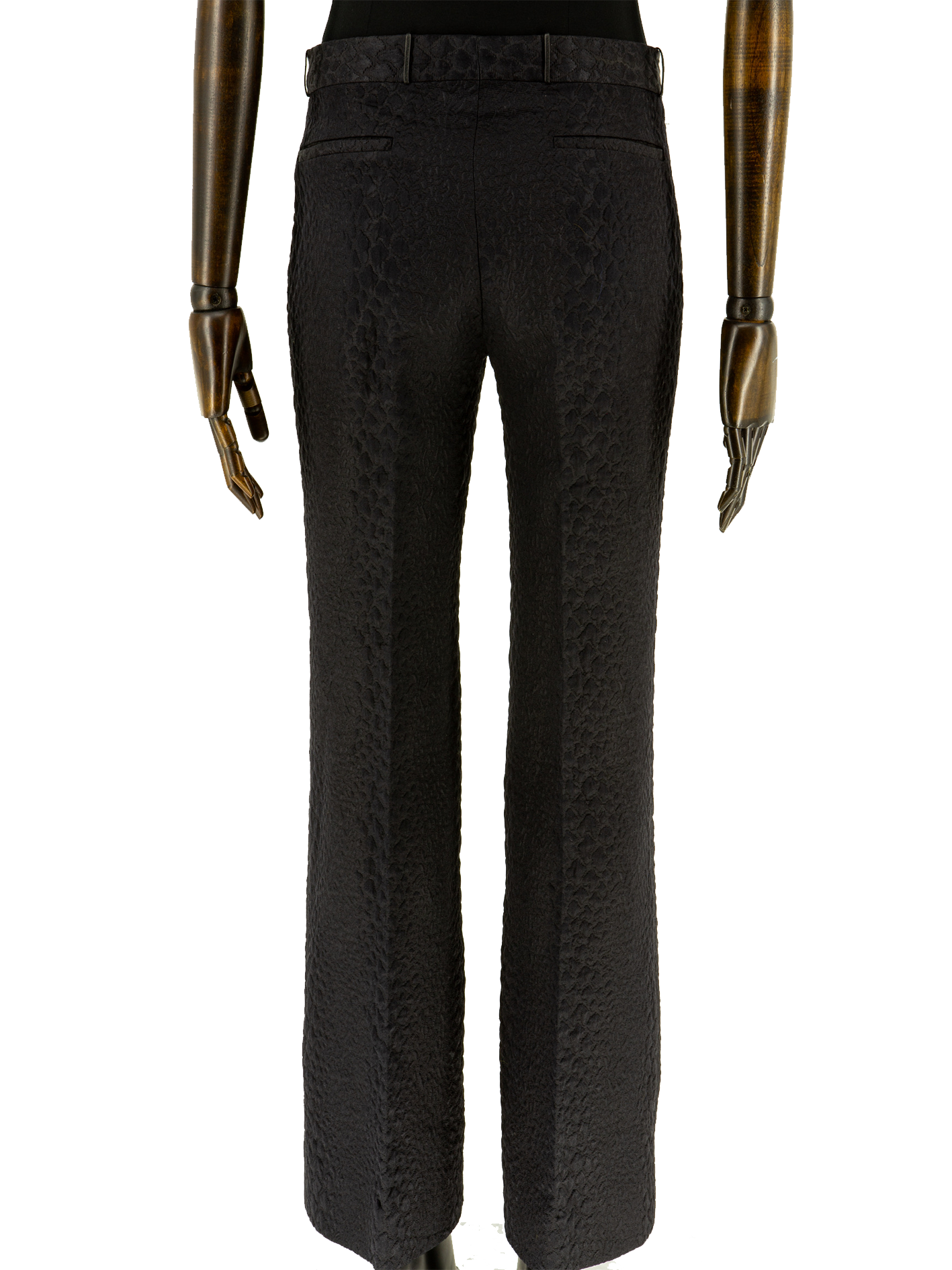 Tom Ford Gucci Black Cloque Jacquard Trousers – De L'Époque Tom Ford Gucci Black Cloque Jacquard Trousers – De L'Époque