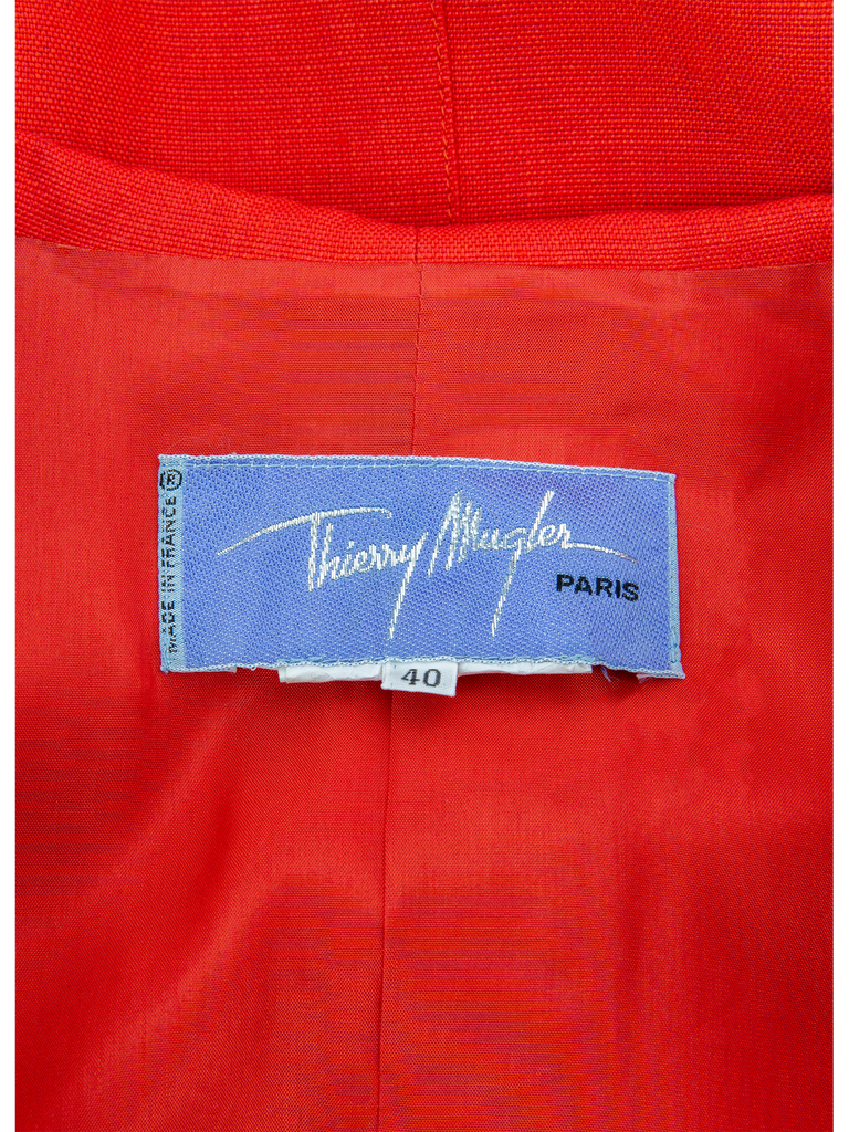 Thierry Mugler Red Jacket - De L'Époque