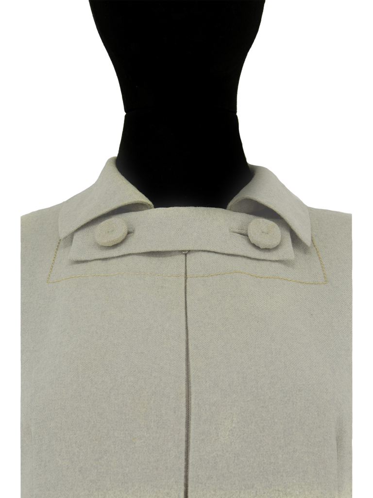 1960s Grey Shift Dress - De L'Époque