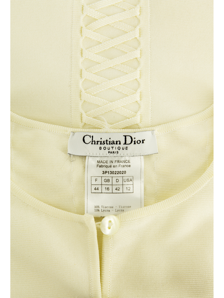 Cream Christian Dior Jacket - De L'Époque