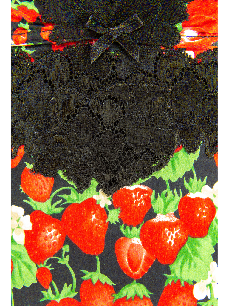 Dolce And Gabbana Strawberry Print Camisole - De L'Époque